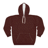 Christmas 2026 - Crimson Pattern Hoodie