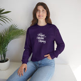 Prayer Always Matters Embroidered Crewneck Sweatshirt