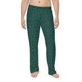 Christmas 2026 - Men's Pajama Pants – Green Pattern Lounge Pants