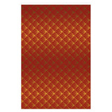 Grace Chapel Wrapping Paper | Art Deco Pattern Red