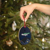 Grace Chapel Christmas 2023 Tree Ornament | "And on Earth, Peace"