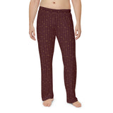 Christmas 2026 - Men's Pajama Pants – Crimson Pattern Lounge Pants