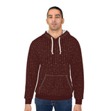 Christmas 2026 - Crimson Pattern Hoodie