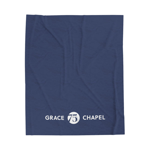 75 Years of Grace Velveteen Plush Blanket