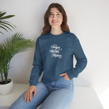 Prayer Always Matters Embroidered Crewneck Sweatshirt