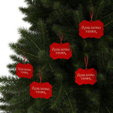 Everlasting Father Aluminum Christmas Ornament