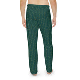 Christmas 2026 - Men's Pajama Pants – Green Pattern Lounge Pants