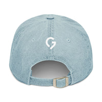 ‘GRACE’ Embroidered Denim Hat