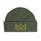 Christmas 2026 - Crown Embroidered Cuff Beanie