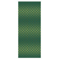 Grace Chapel Wrapping Paper | Art Deco Pattern Green