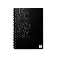 Grace Chapel Spiral Notebook | Campus Codes Black and White