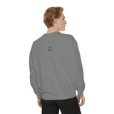 Parking Permit Graphic Sweatshirt — Vintage Parking Lot Badge Crewneck