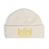 Christmas 2026 - Crown Embroidered Cuff Beanie