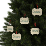 Wonderful Counselor Aluminum Christmas Ornament