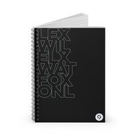 Grace Chapel Spiral Notebook | Campus Codes Black and White