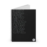 Grace Chapel Spiral Notebook | Campus Codes Black and White