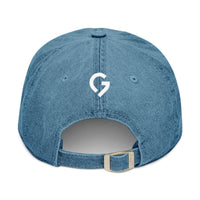 ‘GRACE’ Embroidered Denim Hat