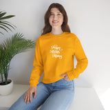 Prayer Always Matters Embroidered Crewneck Sweatshirt