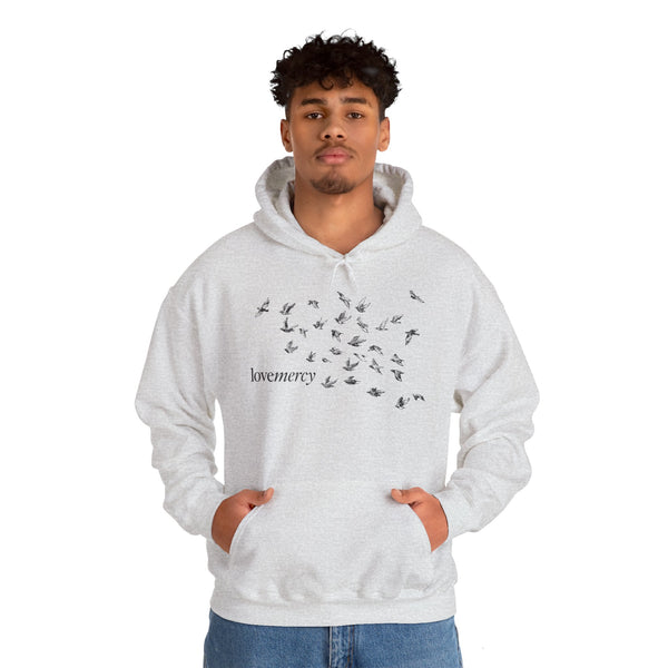 Micah 6:8 Love Mercy Unisex Hooded Sweatshirt