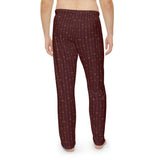 Christmas 2026 - Men's Pajama Pants – Crimson Pattern Lounge Pants