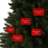 Everlasting Father Aluminum Christmas Ornament