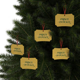 Prince of Peace Aluminum Christmas Ornament