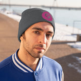 Grace Chapel Knit Beanie | Pink Logo