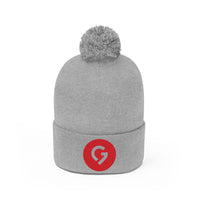 Grace Chapel Pom Pom Beanie | Red Logo