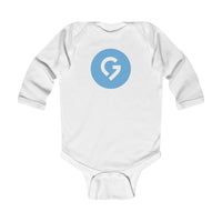 Grace Chapel Infant Long Sleeve Bodysuit | Blue Logo