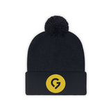 Grace Chapel Pom Pom Beanie | Sunny Day Logo