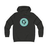 Grace Chapel Women's Hoodie | Pearl Aqua Logo