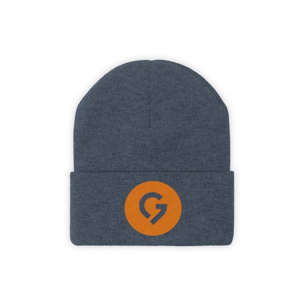 Grace Chapel Knit Beanie | Orange Logo