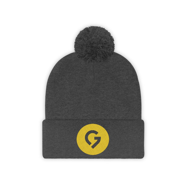 Grace Chapel Pom Pom Beanie | Sunny Day Logo