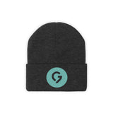 Grace Chapel Knit Beanie | Pearl Aqua Logo