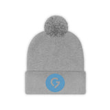 Grace Chapel Pom Pom Beanie | Blue Logo