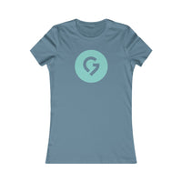 Grace Chapel Women's Tee | Pearl Aqua Logo