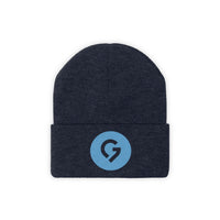 Grace Chapel Knit Beanie | Blue Logo