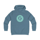 Grace Chapel Women's Hoodie | Pearl Aqua Logo