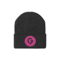 Grace Chapel Knit Beanie | Pink Logo