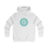 Grace Chapel Women's Hoodie | Pearl Aqua Logo