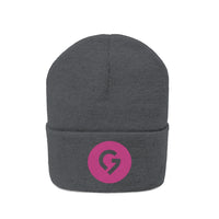Grace Chapel Knit Beanie | Pink Logo