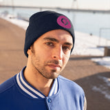 Grace Chapel Knit Beanie | Pink Logo