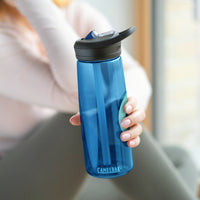 Grace Chapel CamelBak Eddy®  Water Bottle, 20oz / 25oz |  Pearl Aqua Logo