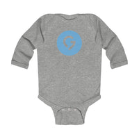 Grace Chapel Infant Long Sleeve Bodysuit | Blue Logo