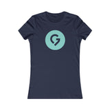 Grace Chapel Women's Tee | Pearl Aqua Logo