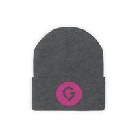 Grace Chapel Knit Beanie | Pink Logo