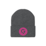 Grace Chapel Knit Beanie | Pink Logo