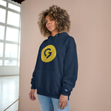 Grace Chapel Champion Hoodie | Sunny Day Yellow Logo