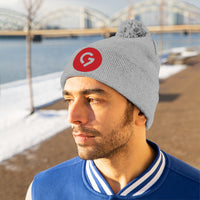 Grace Chapel Pom Pom Beanie | Red Logo