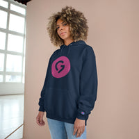 Grace Chapel Champion Hoodie | Magenta Logo